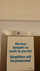 We love stuff like you... you darn shoplifters!!!